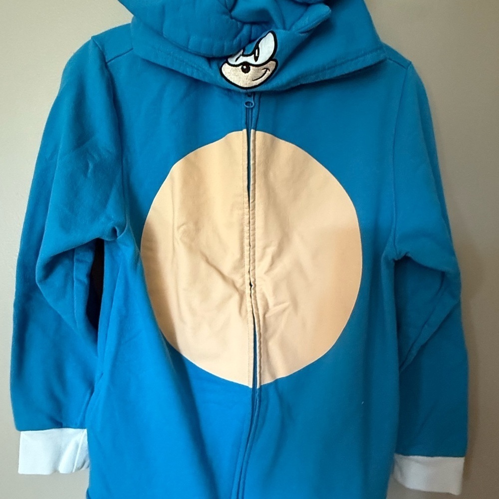 Blue Character Hoodie for Kids